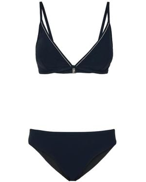 Peserico Monili-Chain-Trim Bikini - Black
