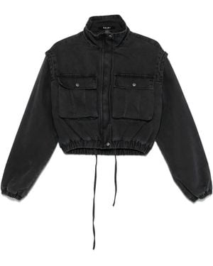 Ksubi ドローストリングポケット ジャケット - ブラック