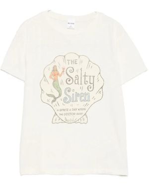 RE/DONE Graphic-Print T-Shirt - White