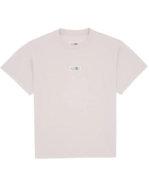 MM6 by Maison Margiela Crew-Neck T-Shirt - Pink