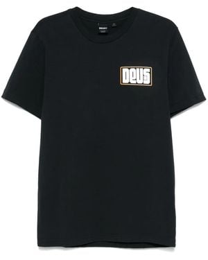 Deus Ex Machina T-Shirt Mit Logo-Print - Schwarz