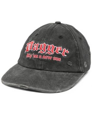 DAGGER Baseballkappe Im Distressed-Look - Grau