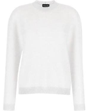 Giorgio Armani Long-Sleeve Jumper - White