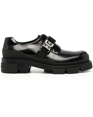 Givenchy Terra レザー ダービーシューズ - ブラック