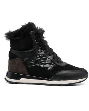 Geox Aneko Abx Ankle Boots - Black