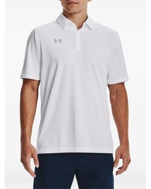 Under Armour Tech Team Polo Shirt - White