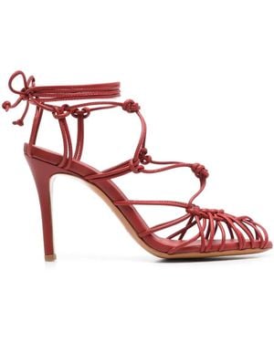 forte_forte 95Mm Slender-Heel Sandals - Red