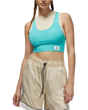 Nike Essentials クロップドトップ - ブルー