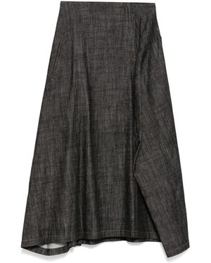 Y's Yohji Yamamoto デニムスカート - グレー