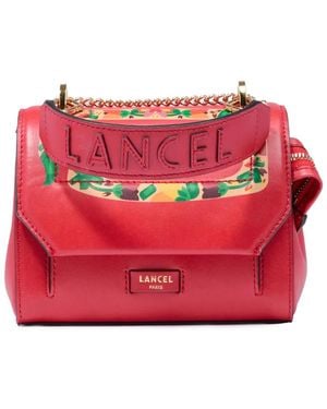 Lancel Ninon S Cross Body Bag - Red