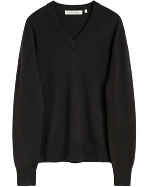 sunflower Pullover Mit V-Ausschnitt - Schwarz