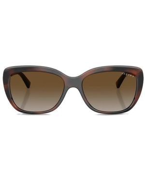Vogue Eyewear Crystal-Embellished Cat-Eye Sunglasses - Brown