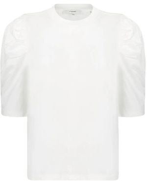 FRAME The Drape Tシャツ - ホワイト