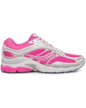 Saucony Progrid Omni 9 Lace-Up Sneakers - Pink