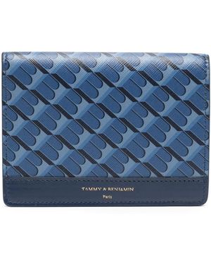Tammy & Benjamin Pass-Etui mit GG - Blau