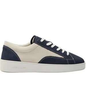 Jude Llow Nico Panelled Trainers - Blue