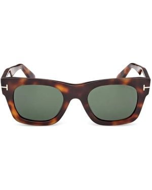 Tom Ford Square-Frame Sunglasses - Grey