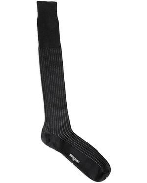 Bresciani Wool Socks - Black