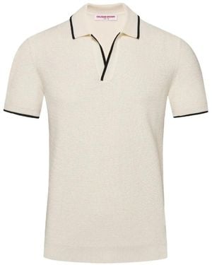 Orlebar Brown Polo-Collar T-Shirt - Natural