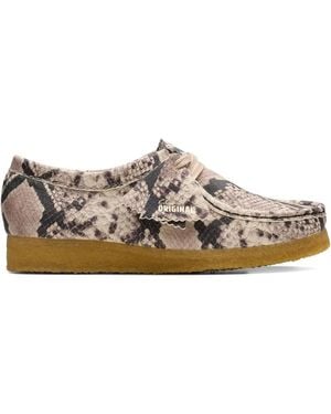 Clarks Stringate Wallabee - Marrone