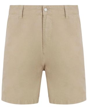 Osklen Cotton Bermuda Shorts - Natural