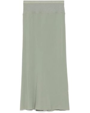 Rick Owens パネル スカート - グリーン