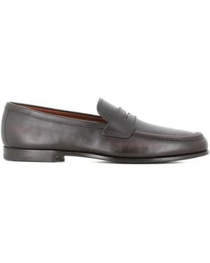 Church's Penny-Strap Leather Loafers - Grey