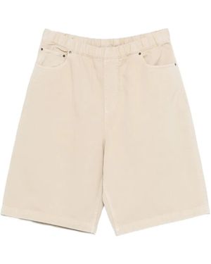 Entire studios Spar Elasticated Shorts - Natural