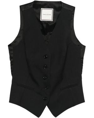 Tagliatore Giselle Weste - Schwarz