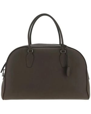 The Row India Pendant Tote Bag - Black