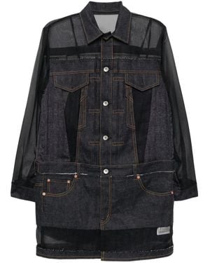 Sacai Klassisches Kleid - Schwarz
