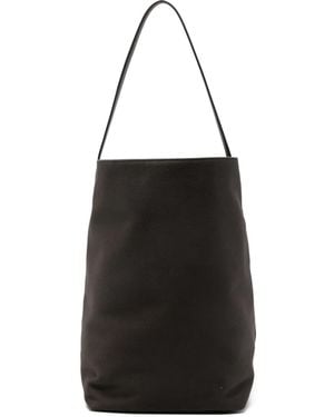 The Row Large N/S Park Tote Bag - Black