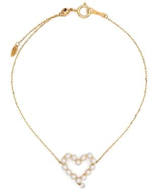 PERSÉE Aphrodite ダイヤモンド&パール ブレスレット 18kイエローゴールド - ナチュラル