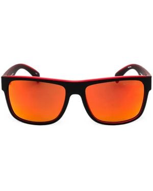 Spyder Sonnenbrille Mit Eckigem Gestell - Pink