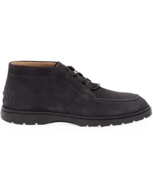Tod's Suede Desert Boots - Gray