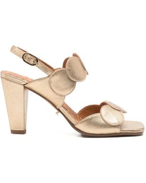 Chie Mihara Circle Strap Sandals - Natural