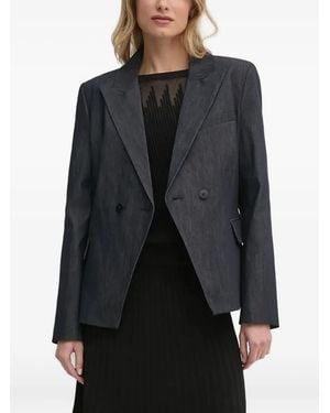 DKNY Double-Breasted Blazer - Black