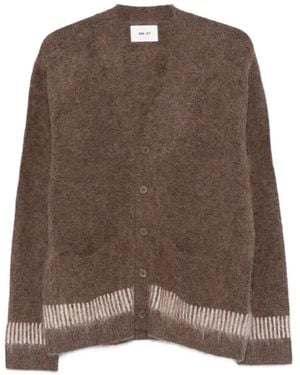 NN07 Cardigan Russell 60012 À Col V - Brown
