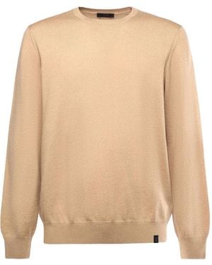 Fay Crewneck Sweater - Natural