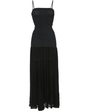 Hunza G Nancy Maxi Dress - Black