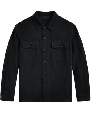 Ralph Lauren Cashmere Shirt Jacket - Black
