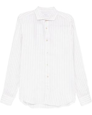 Boglioli Chemise À Col Francais - White