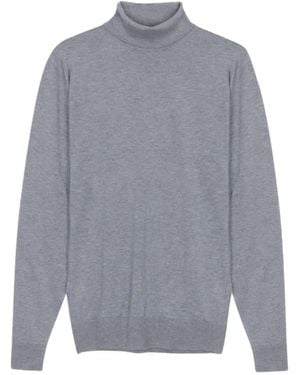 John Smedley Pullover mit Rollkragen - Grau