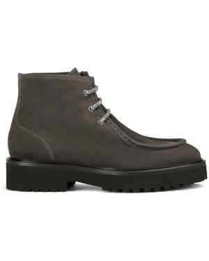 Doucal's Chukka Suede Boots - Black