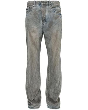 Purple Brand Dirty-Effect Jeans - Grey