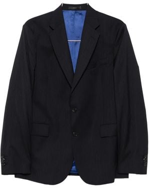 Paul Smith Pinstripe-Pattern Single-Breasted Suit - Blue
