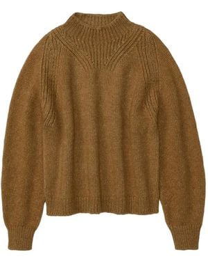 Closed Chunky-Knit Sweater - Natural