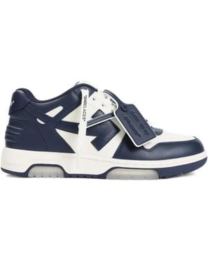 Off-White c/o Virgil Abloh Out of Office Sneakers mit Pfeil-Patch - Blau
