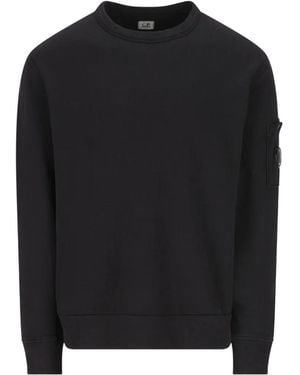 C.P. Company ボタン スウェットシャツ - ブラック