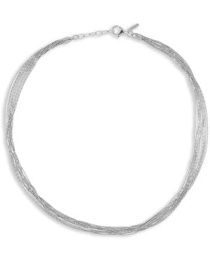 Desmo Collar Spark Trenzado - Blanco